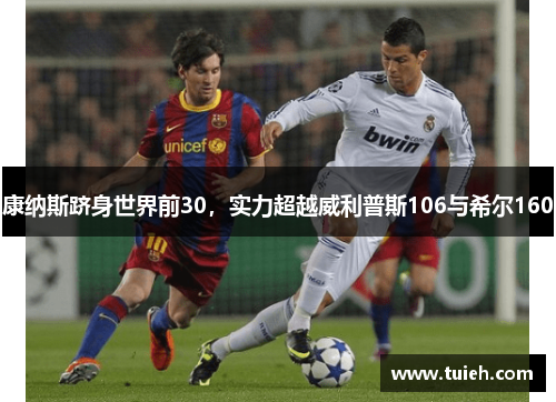 康纳斯跻身世界前30，实力超越威利普斯106与希尔160